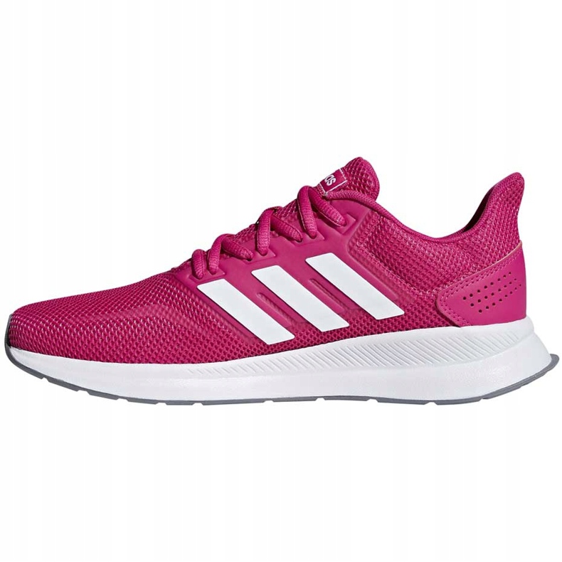 Tênis de corrida feminino adidas Runfalcon rosa F36219 1