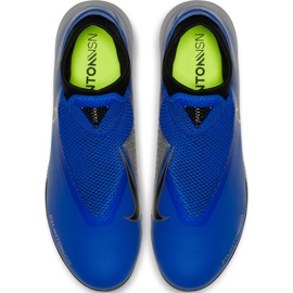 Chuteira Nike Phantom Vsn Academy Df Ic AO3267 400 azul 1