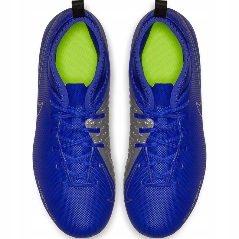 Chuteiras Nike Phantom Vsn Club Df Fg Mg Jr AO3288 400 multicolorido azul 1
