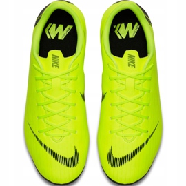 Chuteiras Nike Mercurial Vapor 12 Academy Mg Jr AH7347 701 multicolorido amarelo 1