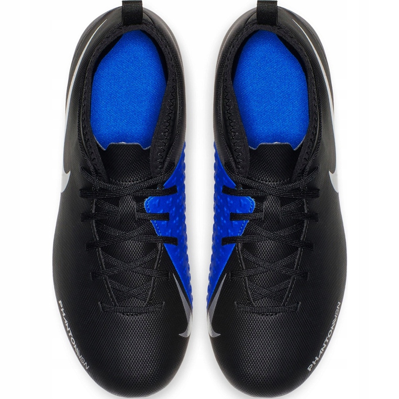 Chuteiras Nike Phantom Vsn Club Df Fg Mg Jr AO3288 004 preto preto 1