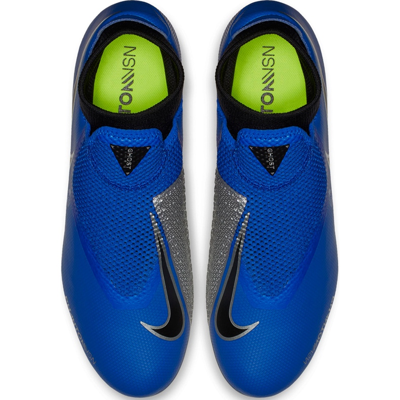 Chuteiras Nike Phantom Vsn Academy Df FG / MG AO3258 400 multicolorido azul 1