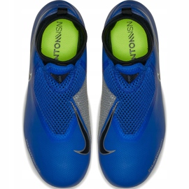 Chuteiras Nike Phantom Vsn Academy Df FG / MG Jr AO3287 400 azul 1