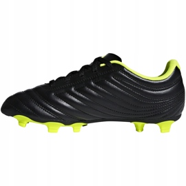 Chuteiras Adidas Copa 19.4 Fg Jr preto amarelo D98088 multicolorido 1