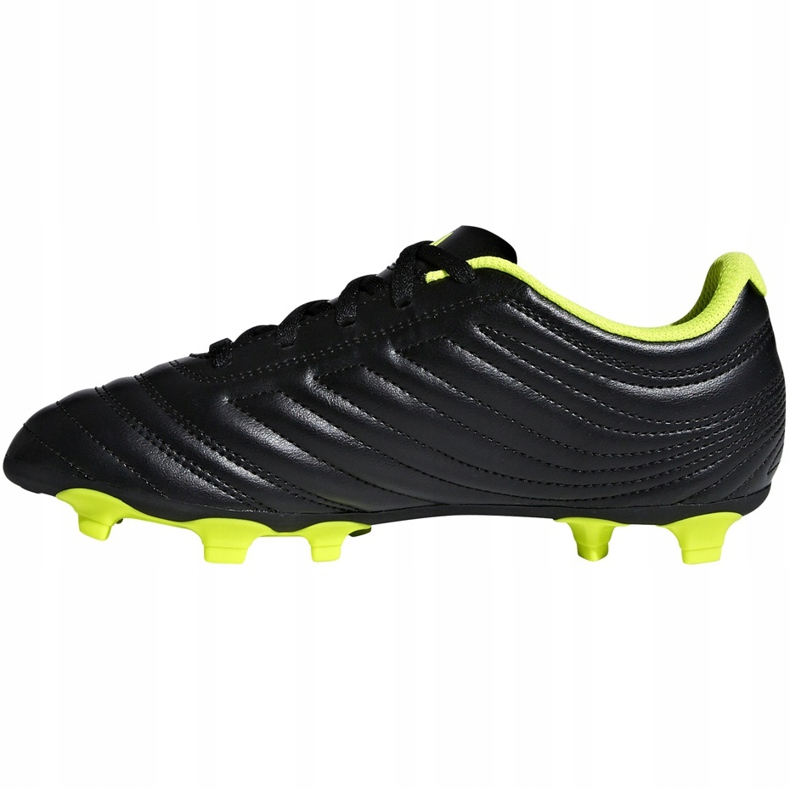 Chuteiras Adidas Copa 19.4 Fg Jr preto amarelo D98088 multicolorido 1