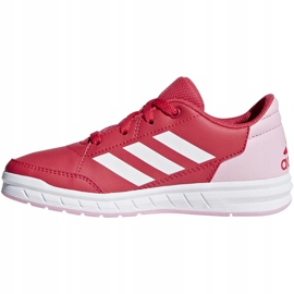 Sapatos infantis vermelhos Adidas AltaSport K D96866 1
