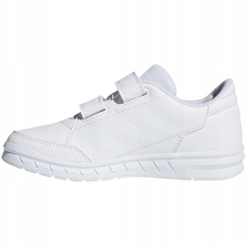 Sapatos infantis brancos Adidas AltaSport Cf K D96832 1