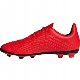 Chuteiras Adidas Predator 19.4 FxG Jr CM8541 multicolorido vermelho 1