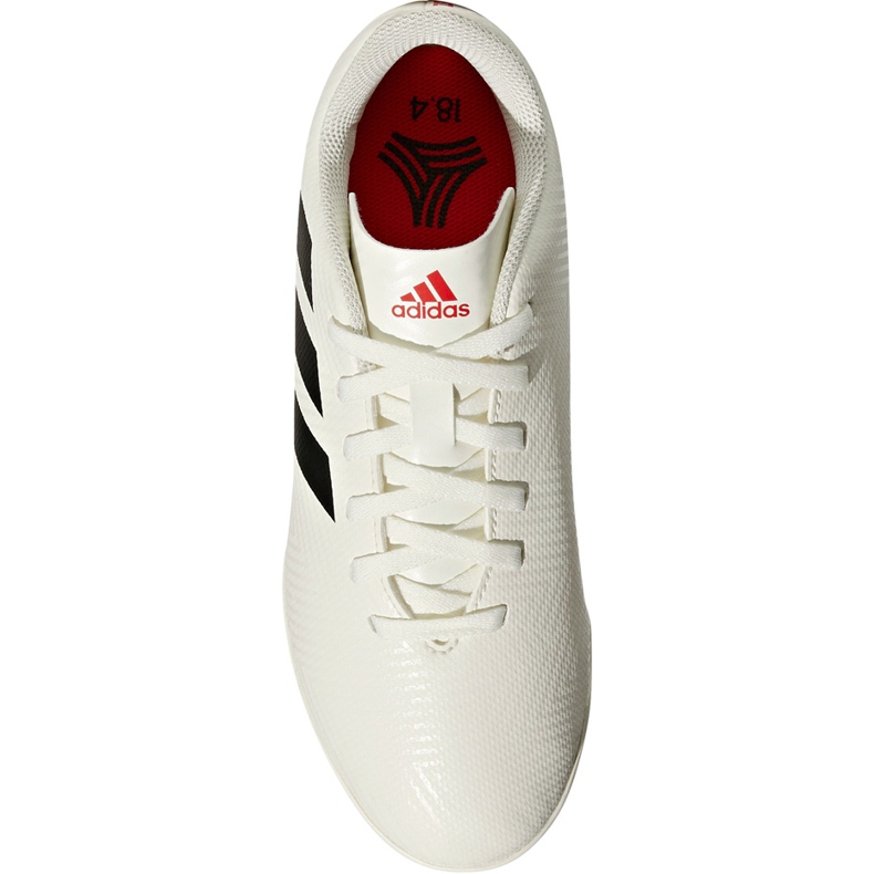 Chuteiras Adidas Nemeziz 18.4 Tf Jr CM8523 multicolorido branco 1