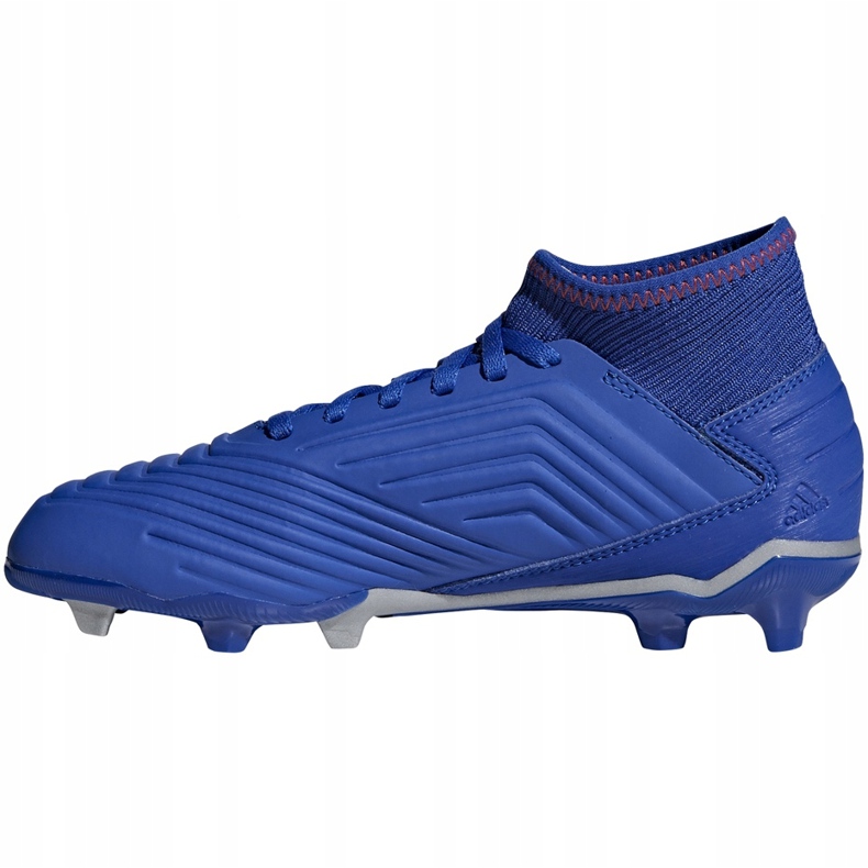 Chuteiras adidas Predator 19.3 Fg Jr azul CM8533 multicolorido 1