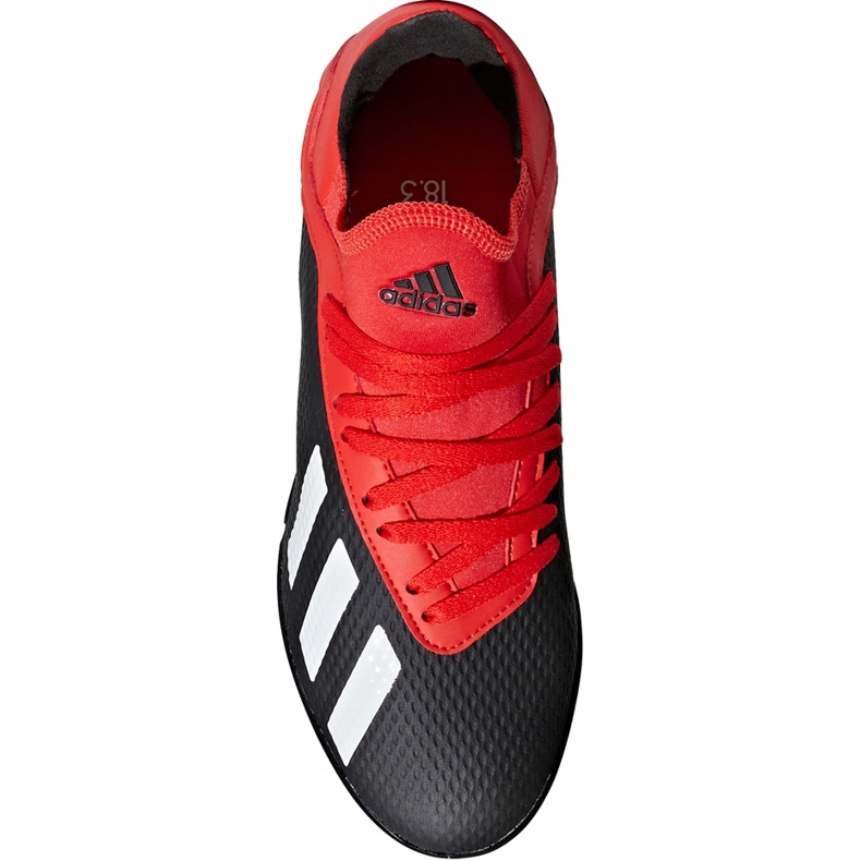 Chuteiras Adidas X 18.3 Tf Jr BB9402 preto preto 1