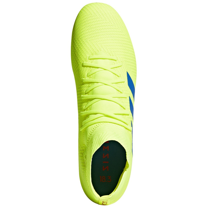 Chuteiras adidas Nemeziz 18.3 Fg amarelo azul BB9438 multicolorido 1