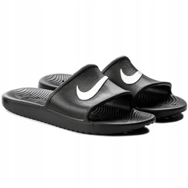 Chinelos femininos Nike Kawa Shower 832655 001 preto 1