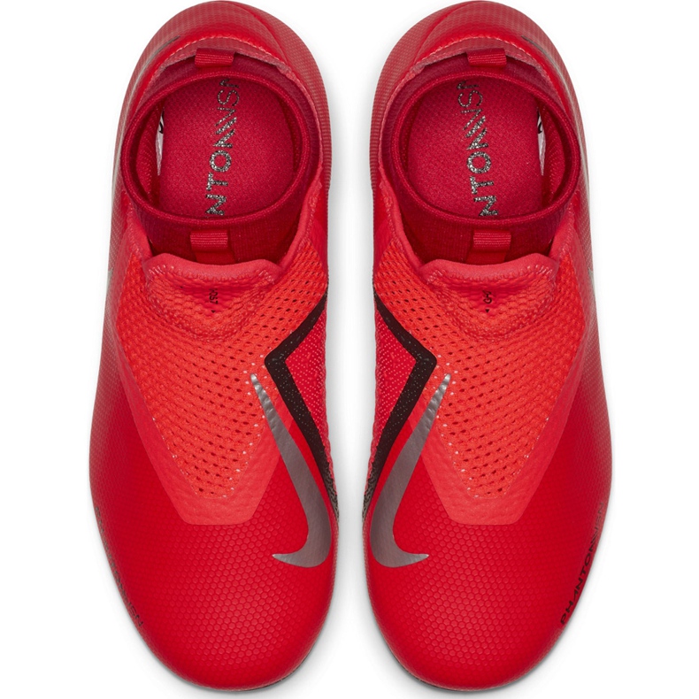 Chuteira Nike Phantom Vsn Academy Df FG / MG Jr AO3287 600 vermelho vermelho 1