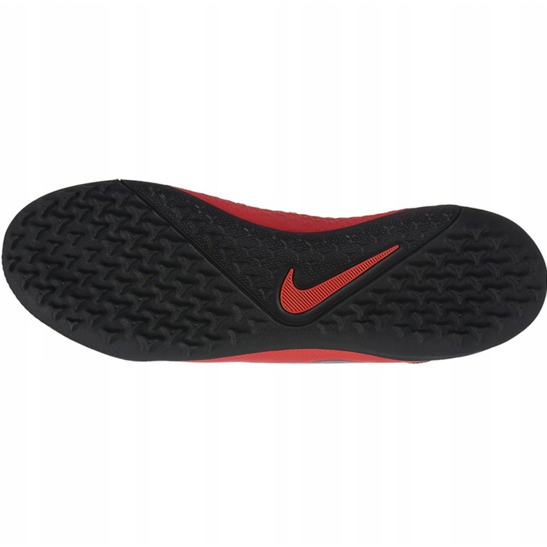 Chuteira Nike Phantom Vsn Academy Df Tf AO3269 600 de futebol multicolorido vermelho 1