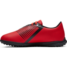 Chuteira Nike Phantom Venom Club Tf Jr AO0400 600 multicolorido vermelho 1