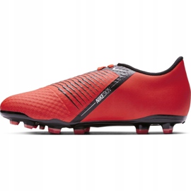 Chuteiras Nike Phantom Venom Academy Fg Jr AO0362 600 multicolorido vermelho 1