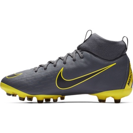 Chuteiras Nike Mercurial Superfly 6 Academy Mg Jr AH7337 070 multicolorido cinza 1