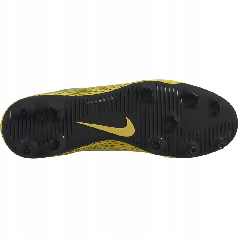 Chuteiras Nike Bravata Ii Fg 844436 701 preto amarelo 1