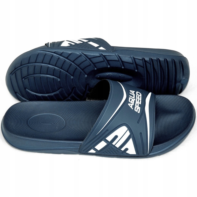 Chinelos de piscina masculinos Aqua-Speed ​​Dakota, col. 10 azul marinho 2