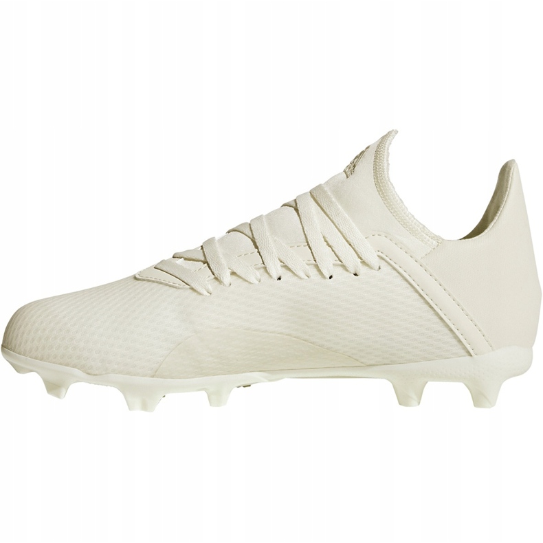 Chuteiras Adidas X 18.3 Fg Jr DB2417 branco, creme bege 1