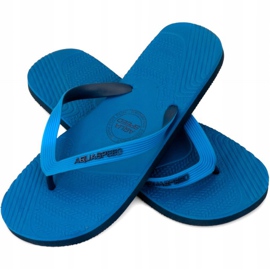 Chinelos de piscina masculina Aqua-Speed ​​Palermo col. 10 azul 1