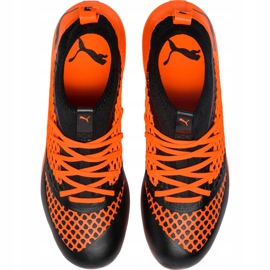Chuteiras Puma Future 2.3 Netfit Fg Ag 104832 02 multicolorido laranja 1 Chuteiras Puma Future 2.3 Netfit Fg Ag 104832 02 multicolorido laranja 1