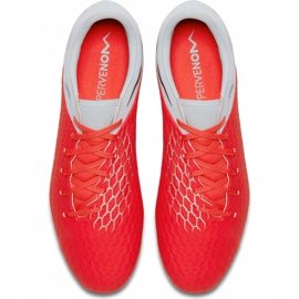 Chuteira Nike Hypervenom 3 Academy Fg AJ4120 600 vermelho 1
