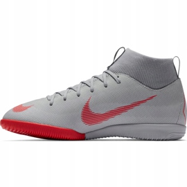 Chuteiras Nike Mercurial Superfly X 6 Academy Ic Jr AH7343 060 cinza 1 Chuteiras Nike Mercurial Superfly X 6 Academy Ic Jr AH7343 060 cinza 1