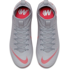 Chuteiras Nike Mercurial Superfly 6 Academy Mg Jr AH7337 060 cinza prata 1
