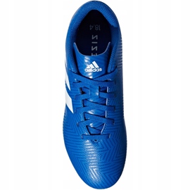 Chuteiras Adidas Nemeziz 18.4 FxG Jr DB2357 multicolorido azul 1