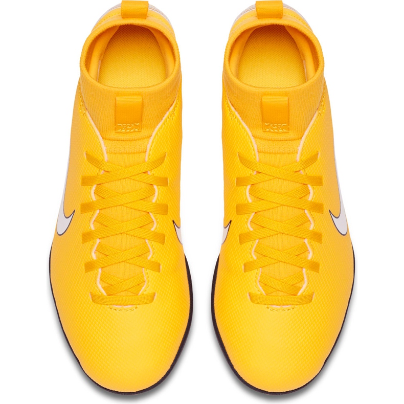 Chuteiras Nike Mercurial Superfly X 6 Club Neymar Tf Jr AO2894 710 multicolorido amarelo 1
