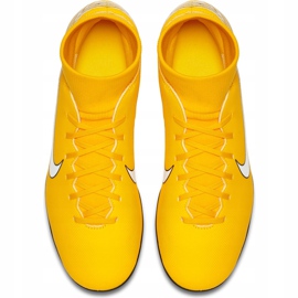 Chuteiras Nike Mercurial Superfly 6 Club Neymar Mg Jr AO2888 710 multicolorido amarelo 1