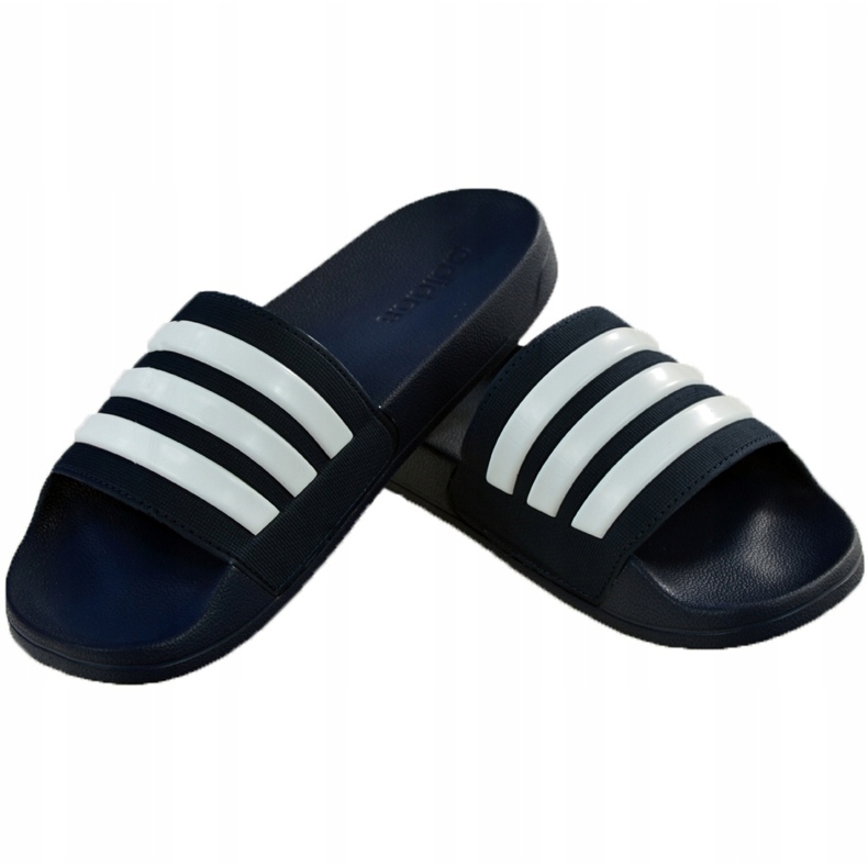 Chinelos Adidas Adilette Shower marinho AQ1703 branco azul marinho 1