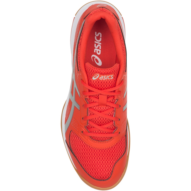 Tênis Asics Gel-Rocket 8 B706Y 0693 masculino para voleibol multicolorido laranja 1