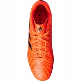Chuteiras Adidas Nemeziz 18.4 FxG DA9594 multicolorido laranja 1