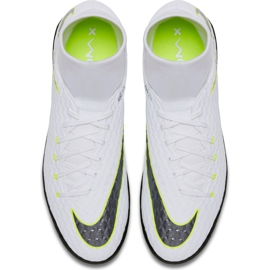 Chuteira Nike Hypervenom Phantom X 3 Academy Df Tf AH7276 107 branco 1