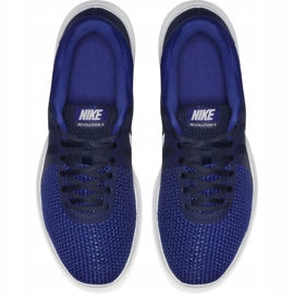 Tênis de corrida masculino Nike Revolution 4 Eu azul AJ3490 414 azul marinho 1
