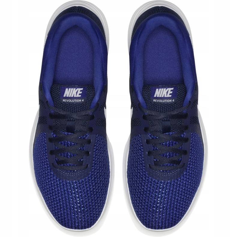 Tênis de corrida masculino Nike Revolution 4 Eu azul AJ3490 414 azul marinho 1