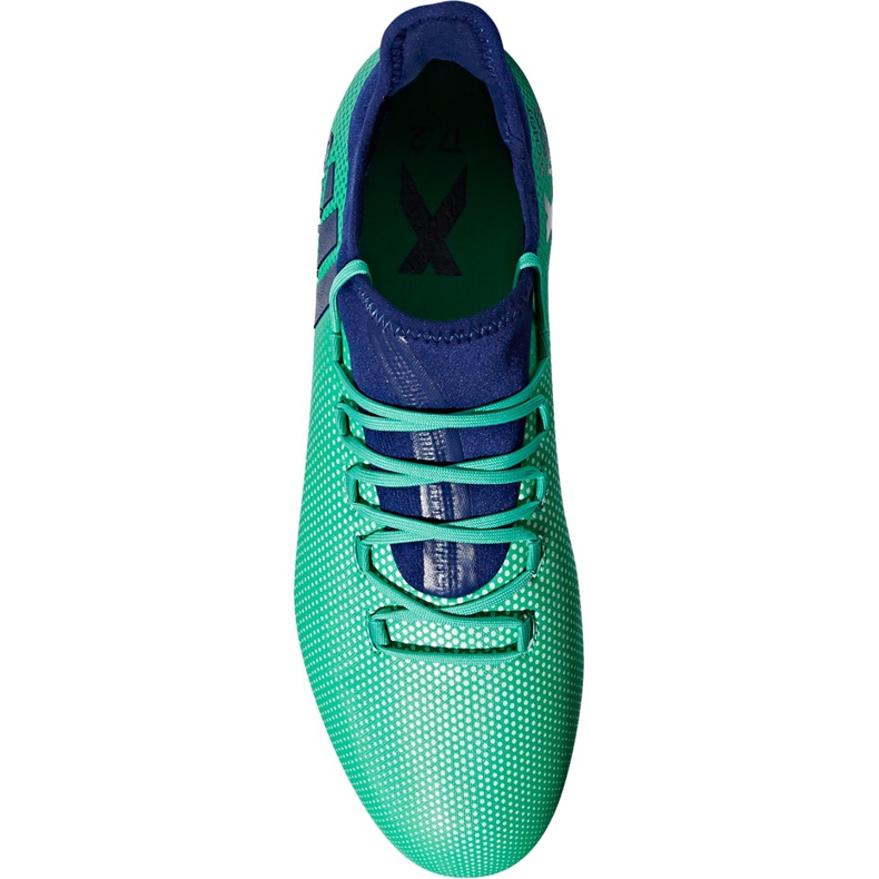 Chuteiras Adidas X 17.2 Fg CP9189 multicolorido verde 1