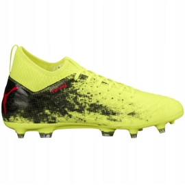 Chuteiras Puma Future 18.3 Fg Ag Fizzy amarelo-preto 104328 01 verde verde 1