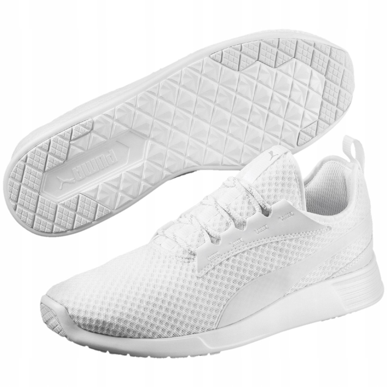 Tênis de corrida masculino Puma St Trainer Evo V2 363742 02 branco 1