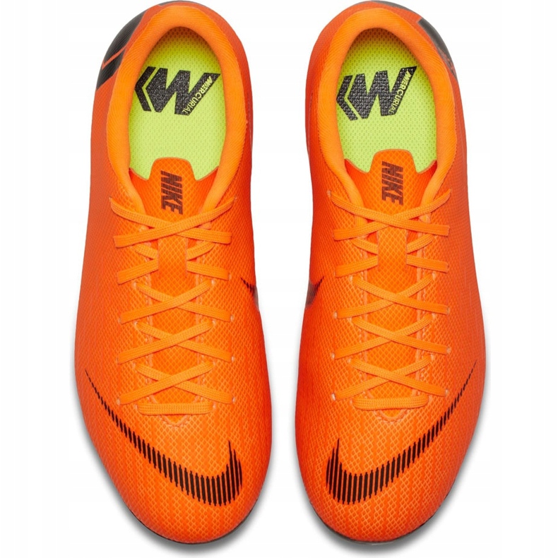 Chuteiras Nike Mercurial Vapor 12 Academy Mg Jr AH7347 810 laranja 1