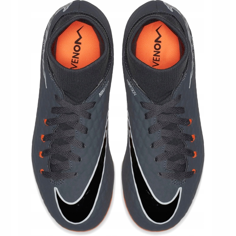 Chuteiras Nike Hypervenom Phantom 3 Academy Df Fg Jr AH7287 081 multicolorido cinza 1 Chuteiras Nike Hypervenom Phantom 3 Academy Df Fg Jr AH7287 081 multicolorido cinza 1