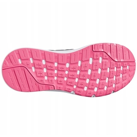 Tênis de corrida feminino adidas Galaxy 4 W CP8837 rosa cinza 1
