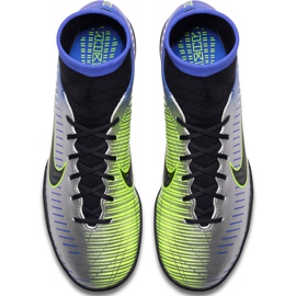 Chuteira Nike Mercurial X Victory 6 Df Neymar Tf 921514 407 verde, azul, cinza / prata azul 1