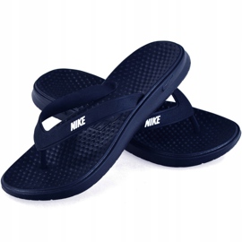 Nike Solay Thong 882690 400 Slide azul marinho 1