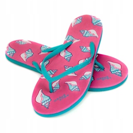 Chinelos Aqua-Speed ​​Napoli rosa azul 03 1