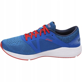 Tênis de corrida masculino Asics Roadhawk Ff T7D2N 4206 azul 1