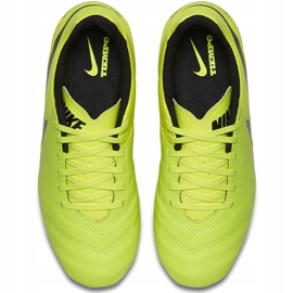 Chuteiras Nike Tiempo Legend Vi Fg Jr 819186 707 amarelo 1